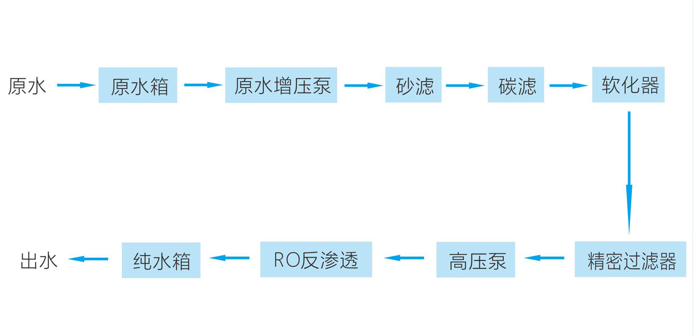 Brackish water system process